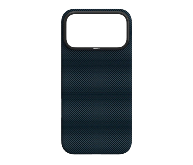 YAXO Aramid Fiber Ultra Slim Case MagSafe iPhone 17 Pro Max Blue - 1455873 - zdjęcie